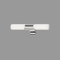 Produktbild: BRILONER Leuchten - LED Spiegelleuchte Bad, Spiegellampe Badezimmer, IP44, neutralweiße Lichtfarbe, 7W, Chrom, 32 cm, 2113-018