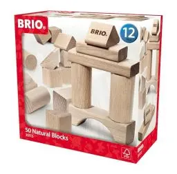 Produktbild: BRIO Infant/Toddler - Natur Holzbausteine, 50 Teile