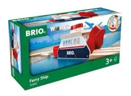 Produktbild: BRIO 33569 Light&Sound Fähre - Eisenbahnzubehör Holzeisenbahn, Spielzeug ab 3 Jahre