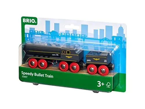 Produktbild: BRIO World - Schwarzer Kugelblitz mit Kohlentender