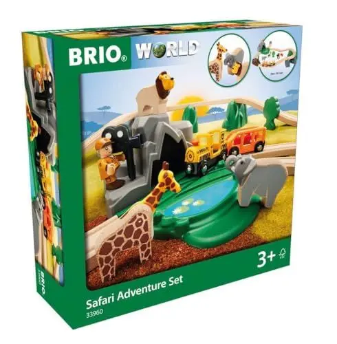 Produktbild: BRIO 33960 Großes Bahn Safari Set D