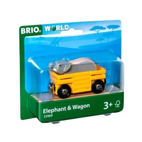 Produktbild: BRIO 33969 Tierwaggon Elefant