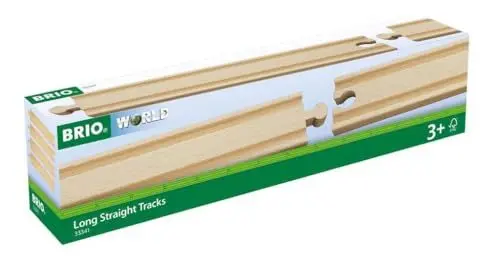 Produktbild: BRIO World - 1/1 Gerade Gleise (D)