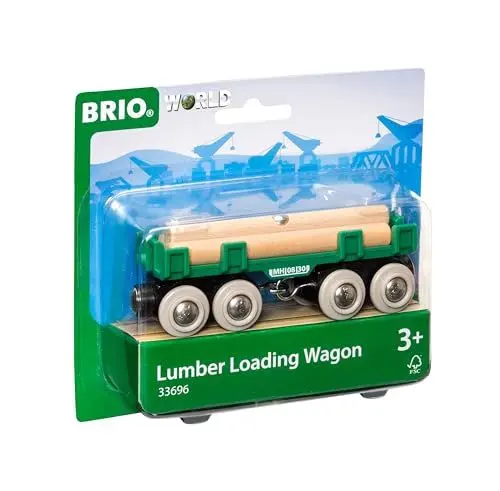 Produktbild: BRIO World - Langholzwagen