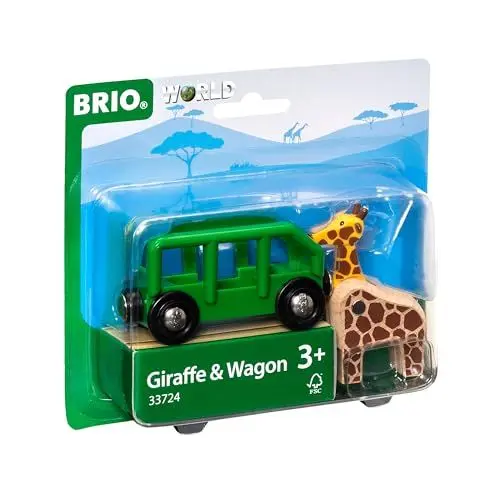 Produktbild: BRIO 33724 Giraffenwagen