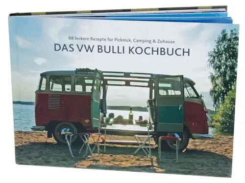 Produktbild: BRISA VW Collection - Volkswagen T1 Bulli Bus Koch-Rezept-Buch für leckere Gerichte unterwegs (DE)