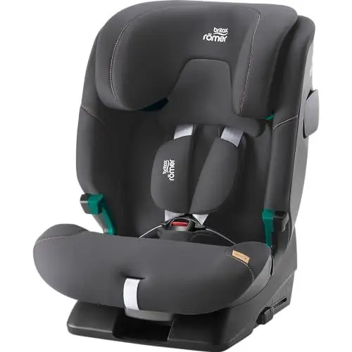 Produktbild: BRITAX RÖMER Kindersitz ADVANSAFIX 2 Z-LINE, für Kinder von 76-150 cm (i-Size) mit und ohne ISOFIX, 15 Monate bis 12 Jahre, Midnight Grey