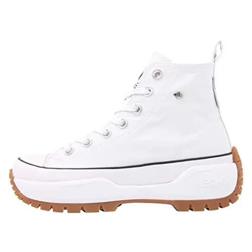 Produktbild: British Knights Damen Kaya MID Fly Sneaker, White, 38 EU