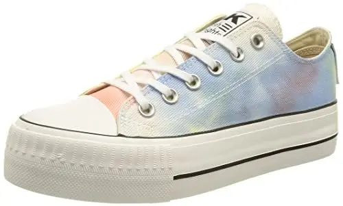 Produktbild: British Knights KAYA LOW, Sneaker, LACHS/BABY BLUE TIE DYE, 39 EU