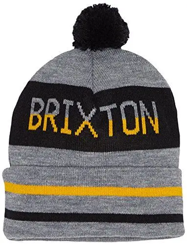 Produktbild: Brixton Beanie Fairmont Pom, Light Heather Grey, One Size