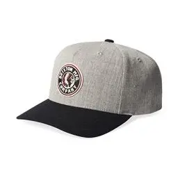 Produktbild: Brixton Men's Rival C MP Snapback Cap, Light Heather Grey/Black, One Size