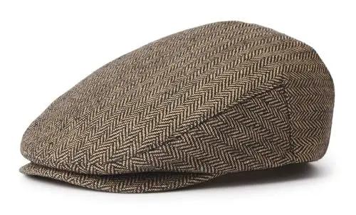 Produktbild: Brixton Unisex-Adult Hooligan Driver Snap Hat Beret, Brown/Khaki, L