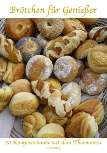 Produktbild: Brötchen für Genießer: 50 Kompositionen mit dem Thermomix 