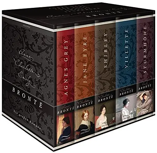 Produktbild: Brontë, Die großen Romane - Agnes Grey - Jane Eyre - Villette - Shirley - Sturmhöhe (5 Bände im Schuber)