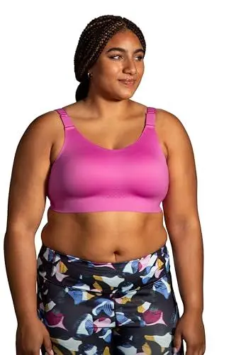 Produktbild: BROOKS 350086614 Dare Scoopback Run Bra 2.0 Sports Bra Damen Frosted Mauve/Mauve Größe 034CD