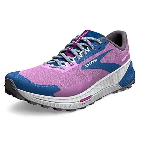Produktbild: BROOKS Damen Catamount 2 Sneaker, Violet/Navy/Oyster, 37.5 EU