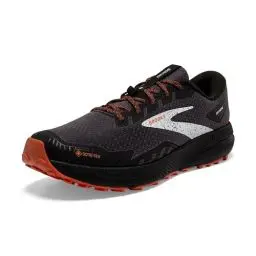 Produktbild: BROOKS Herren Divide 4 GTX Sneaker, Black/Firecracker/Blue, 42.5 EU