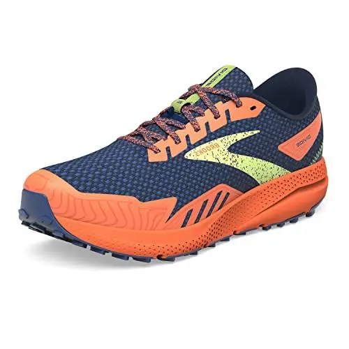 Produktbild: Brooks Herren Divide 4 Sneaker, Navy/Firecracker/Sharp Green, 44 EU