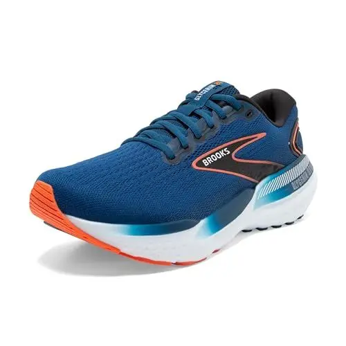 Produktbild: BROOKS Herren Glycerin Gts 21 Sneaker, Blue Opal/Black/Nasturtium, 44 EU