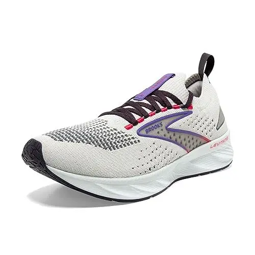 Produktbild: Brooks Herren Levitate Stealthfit 6 Sneaker, Dawn Blue Purple Cayenne, 40.5 EU