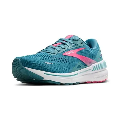 Produktbild: Brooks Damen Adrenaline Gts 23 Sneaker, Storm Blue Pink Aqua, 40.5 EU