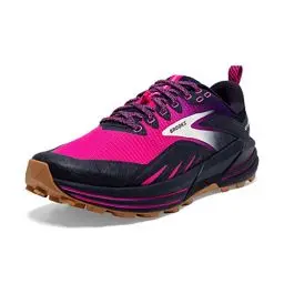 Produktbild: Brooks Damen Cascadia 16 Sneaker, Pecoat/Pink/Keks, 38 EU