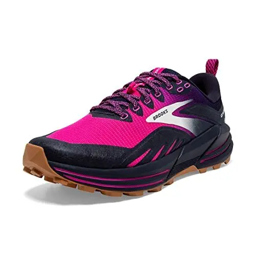Produktbild: Brooks Damen Cascadia 16 Sneaker, Pecoat/Pink/Keks, 38 EU
