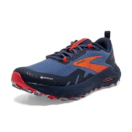 Produktbild: Brooks Damen Cascadia 17 Gtx Sneaker Sneaker, Navy Bittersweet Peacoat, 37.5 EU
