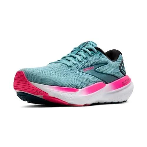 Produktbild: BROOKS Damen Glycerin 21 Sneaker, Marokkanisches Blau/Aqua/Pink, 40.5 EU