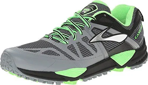 Produktbild: Brooks Herren Cascadia 10 Laufschuhe, Grau (PrimerGrey/Black/GreenGecko)