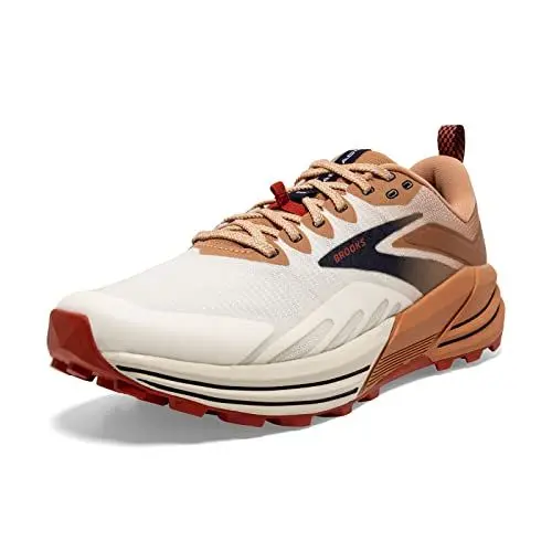 Produktbild: Brooks Herren Cascadia 16 Sneaker, Weiã Keks Rooibos, 43 EU