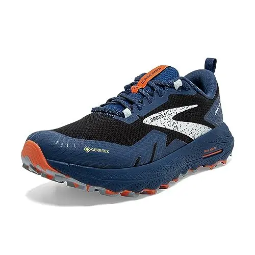 Produktbild: Brooks Herren Cascadia 17 Gtx Sneaker Sneaker, Black Blue Firecracker, 43 EU