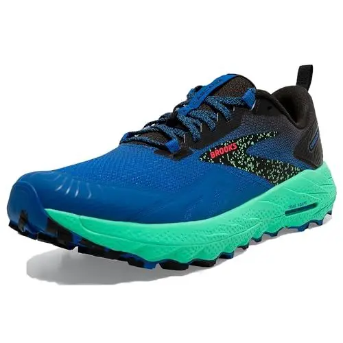 Produktbild: Brooks Herren Cascadia 17 Sneaker, Victoria Blue Black Spring Bud, 44.5 EU
