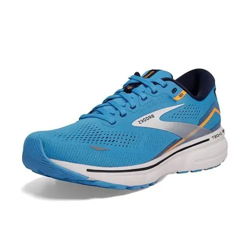 Produktbild: Brooks Herren Ghost 15 Sneaker, Blue Peacoat Orange, 46.5 EU