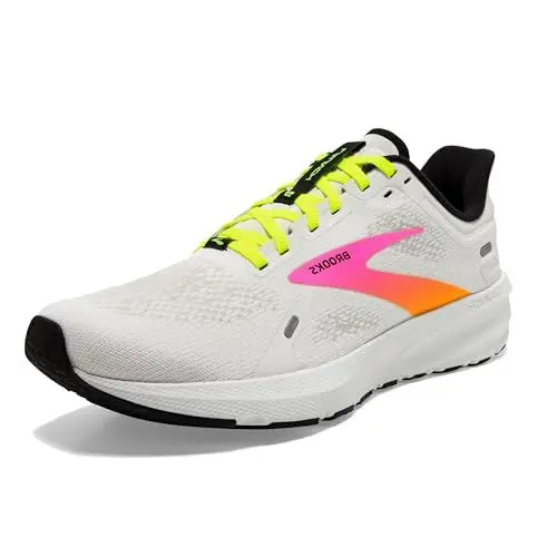 Produktbild: Brooks Herren Launch 9 Running Shoes, Weiß, 47.5 EU