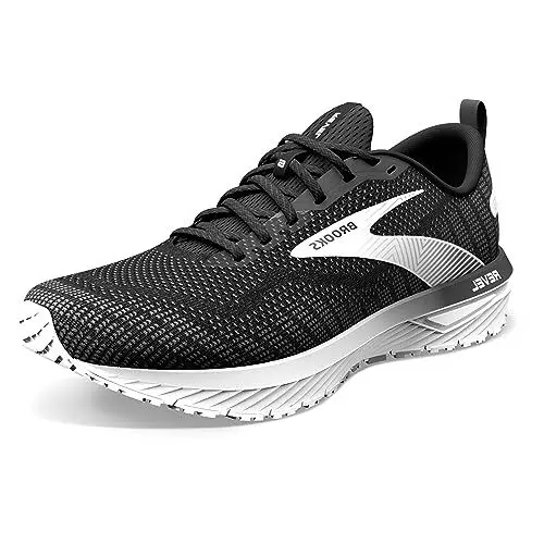 Produktbild: Brooks Herren Revel 6 Sneaker, Black Blackened Pearl White, 41 EU