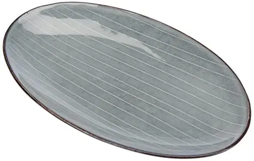 Produktbild: Broste Copenhagen 14533171 Servierplatte, Steinzeug, NORDIC SEA, 22cm