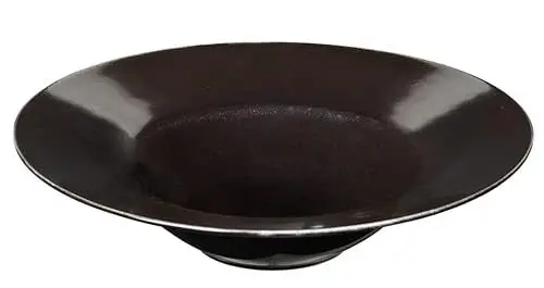 Produktbild: Broste Copenhagen Pastateller aus Steingut in der Farbe Nordic Coal, Durchmesser: 29cm, 14533466