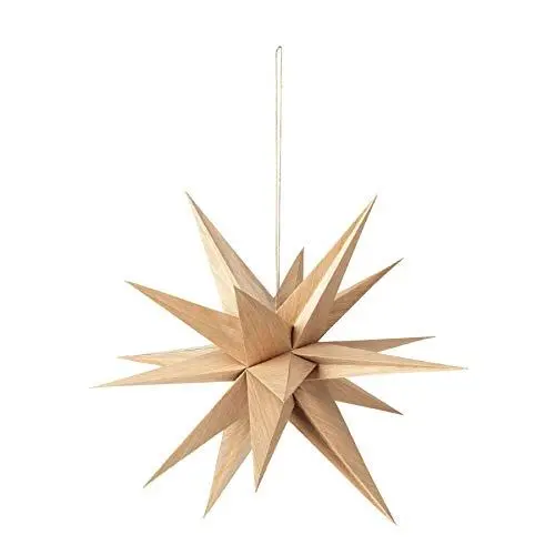 Produktbild: Broste copenhagen Deko Stern Venus, Holz, 55 cm