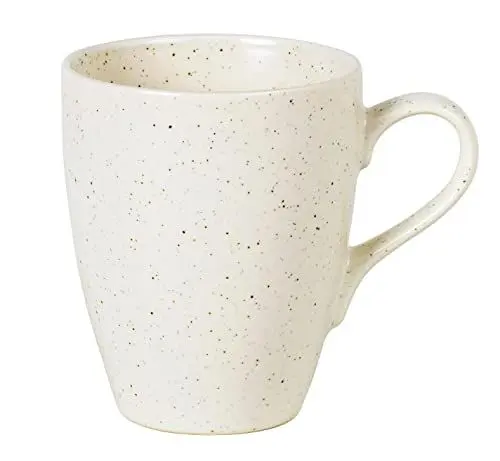 Produktbild: broste Copenhagen Copenhagen Nordic Vanilla Jumbotasse Becher 0,4L Steingut Créme, Maße: 13cm x 9,5cm x 11,5cm, 14533442