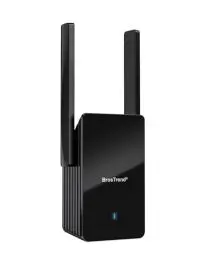 Produktbild: BrosTrend WiFi 6 AX3000 WLAN Verstärker, Internet Verstärker Gigabit Port, DualBand 2402Mbit/s 5GHz & 574Mbit/s 2.4GHz, WPA3 Einfache Einrichtung, WLAN Repeater mit LAN Anschluss für Allen WLAN Router