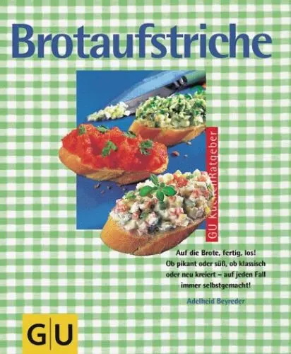 Produktbild: Brotaufstriche. GU KüchenRatgeber
