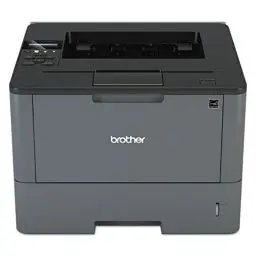 Produktbild: Brother HL-L5100DNG1 Mono-Laserdrucker (A4, 40 Seiten/min, 1200 x 1200 dpi, LAN, Duplex) schwarz