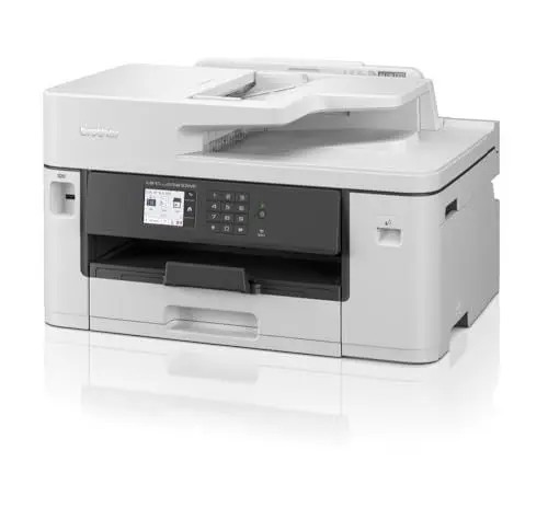 Produktbild: Brother MFC-J5340DWE EcoPro 4-in-1 Farbtintenstrahl-Multifunktionsgerät (250 Blatt Papierkassette, Drucker, Scanner, Kopierer, Fax), hellgrau