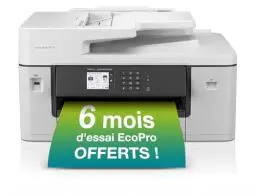 Produktbild: Brother MFC-J6540DWE EcoPro DIN A3 4-in-1 Farbtintenstrahl-Multifunktionsgerät (250 Blatt Papierkassette, Drucker, Scanner, Kopierer, Fax), Mittel