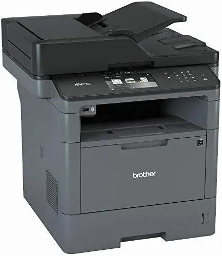 Produktbild: Brother MFC-L5750DW A4 MFP mono Laserdrucker (40 Seiten/Min., Drucken, scannen, kopieren, faxen, 1.200 x 1.200 dpi, Print AirBag für 200.000 Seiten), Schwarz