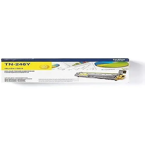 Produktbild: Brother Original Jumbo-Tonerkassette TN-246Y gelb (für Brother HL-3142CW, HL-3152CDW, HL-3172CDW, DCP-9017CDW, DCP-9022CDW, MFC-9142CDN, MFC-9332CDW, MFC-9342CDW)