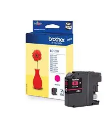 Produktbild: Brother Original Tintenpatrone LC-121M magenta (kompatibel mit DCP-J132W, DCP-J152W, DCP-J172W, DCP-J552DW, DCP-J752DW, MFC-J245, MFC-J470DW, MFC-J650DW, MFC-J870DW)
