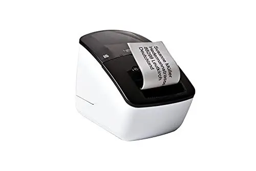 Produktbild: Brother QL700ZG1 QL-700 Etikettiermaschine, Schwarz / Weiß