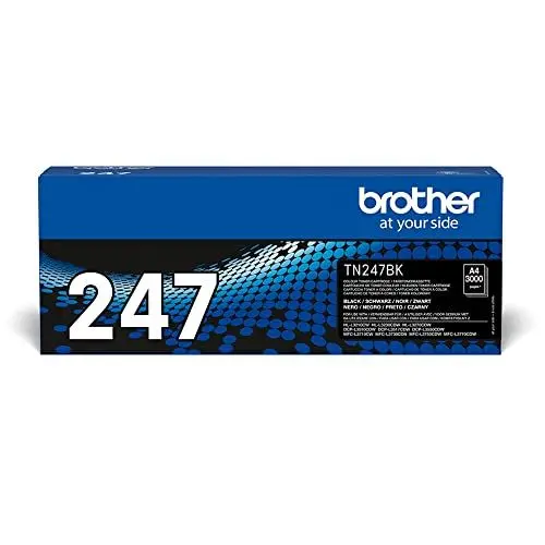 Produktbild: Brother TN-247BK Toner Cartridge, High Yield, Black, Brother Genuine Supplies, Black, XL